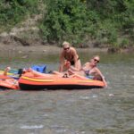 The Elbow River in summer near Calgary's Mission district